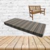 Sunbrella Cultivate Stone Outdoor Bench Cushions