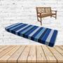 Sunbrella Milano Cobalt Outdoor Bench Cushions