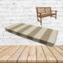 Sunbrella Regency Sand Outdoor Bench Cushions