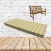 Sunbrella Sail Away Sunflower Outdoor Bench Cushions