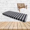 Sunbrella Shore Navy Outdoor Bench Cushions