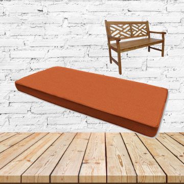 Sunbrella Spectrum Cayenne Outdoor Bench Cushion