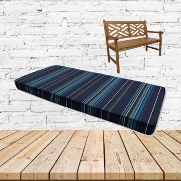 Sunbrella Stanton Lagoon Outdoor Bench Cushions