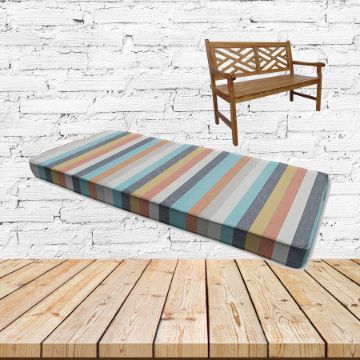 Sunbrella Surround Sunrise Outdoor Bench Cushions