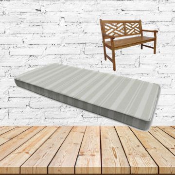 Sunbrella Tranquil Sage Outdoor Bench Cushions