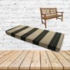 Sunbrella Berenson Tuxedo Outdoor Bench Cushion