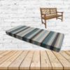 Scope Cape Sunbrella Fabric Patio Dining Chair Seat Cushion