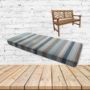 Ascend Spa Sunbrella Fabric Patio Dining Chair Seat Cushion