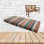 Ascend Tropical Sunbrella Fabric Patio Dining Chair Seat Cushion