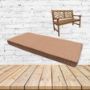 Trail Blush Sunbrella Fabric Patio Dining Chair Seat Cushion
