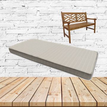 Trail Cloud Sunbrella Fabric Patio Dining Chair Seat Cushion