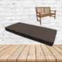 Heritage Sable Sunbrella Fabric Patio Dining Chair Seat Cushion