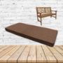 Heritage Saddle Sunbrella Fabric Patio Dining Chair Seat Cushion