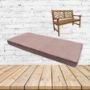 Kismet Coral Sunbrella Fabric Patio Dining Chair Seat Cushion