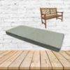 Kismet Moss Sunbrella Fabric Patio Dining Chair Seat Cushion