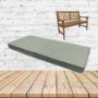 Kismet Moss Sunbrella Fabric Patio Dining Chair Seat Cushion