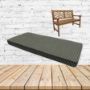 Lore Moss Sunbrella Fabric Patio Dining Chair Seat Cushion