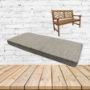 Mainstreet Dove Sunbrella Fabric Patio Dining Chair Seat Cushion
