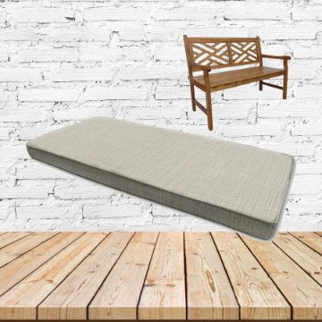 Piazza Vapor Sunbrella Fabric Patio Dining Chair Seat Cushion