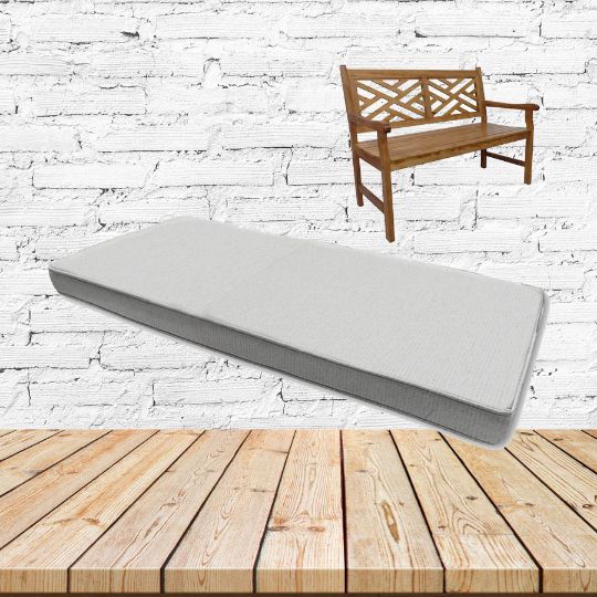Platform Salt Sunbrella Fabric Patio Dining Chair Seat Cushion