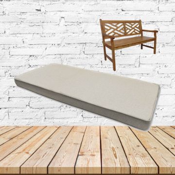 Posh Salt Sunbrella Fabric Patio Dining Chair Seat Cushion