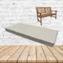 Posh Salt Sunbrella Fabric Patio Dining Chair Seat Cushion