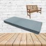 Posh Sky Sunbrella Fabric Patio Dining Chair Seat Cushion