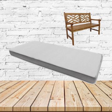 Switch Salt Sunbrella Fabric Patio Dining Chair Seat Cushion