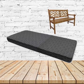 Adaptation Stone Sunbrella Fabric Patio Dining Chair Seat Cushion