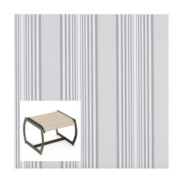 Phifer Cabana Silvermist Ottoman or Chair Bottom Replacement Sling Fabric