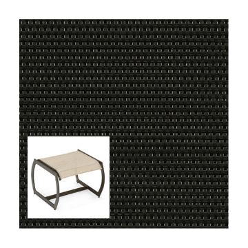 Phifer Cane Matte Ninja Ottoman or Chair Bottom Replacement Sling Fabric