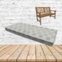 Dream Dune Sunbrella Fabric Patio Bench Cushion