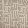 Escher Greige Sunbrella Fabric Patio Bench Cushion