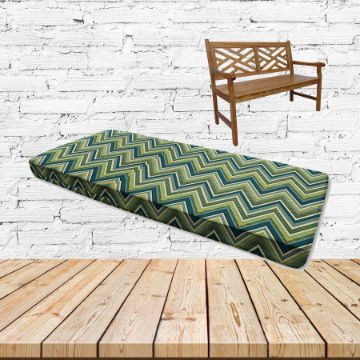 Fischer Lagoon Sunbrella Fabric Patio Bench Cushion