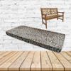 Instinct Espresso Sunbrella Fabric Patio Bench Cushion