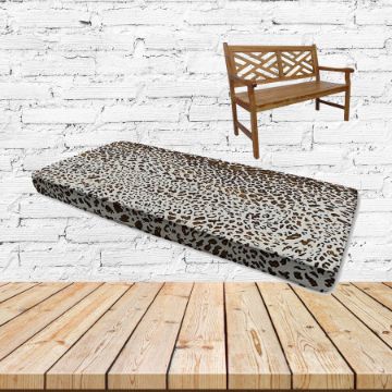 Instinct Espresso Sunbrella Fabric Patio Bench Cushion