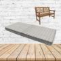 Kindle Silk Sunbrella Fabric Patio Bench Cushion