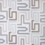 Labyrinth Cloud Sunbrella Fabric Patio Bench Cushion