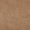 Leaf Structure Copper Sunbrella Fabric Patio Bench Cushion