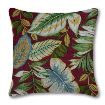 Outdoor Pillow Richloom Solarium Goldcoast Berry