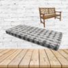 Midori Stone Sunbrella Fabric Patio Bench Cushion