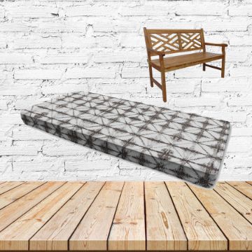 Midori Stone Sunbrella Fabric Patio Bench Cushion