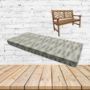 Precise Spring Sunbrella Fabric Patio Bench Cushion