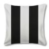 Outdoor Pillow Richloom Solarium Cabana Black