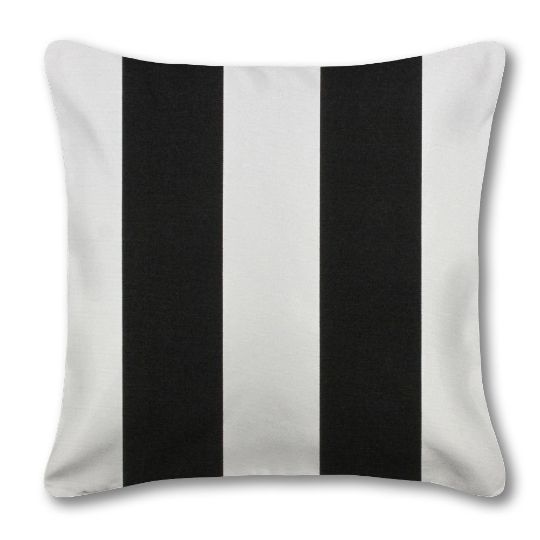 Outdoor Pillow Richloom Solarium Cabana Black