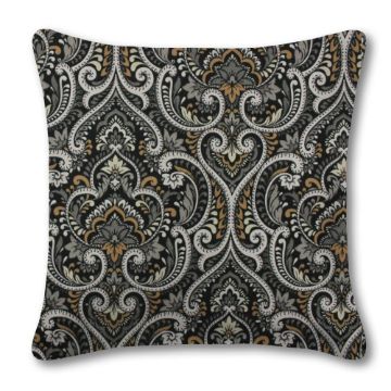 Outdoor Pillow Richloom Solarium Parkview Noir