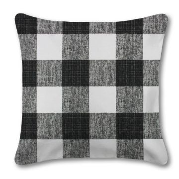 Outdoor Pillow Richloom Solarium Patterson Black