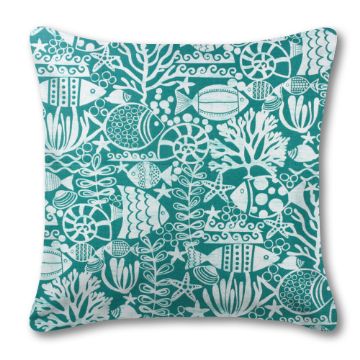 Outdoor Pillow Richloom Solarium Seagate Ocean