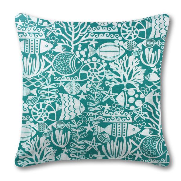 Outdoor Pillow Richloom Solarium Seagate Ocean