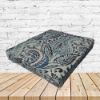 Richloom Solarium Algurats Denim Boxed Patio Dining Chair Seat Cushions – Custom Outdoor Comfort